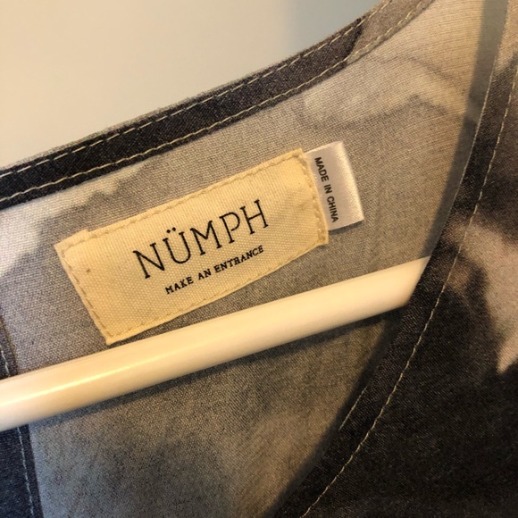 NUMPH OIL SPILL STYLE DRESS SIZE 6 VERY UNIQUE - Picture 8 of 15